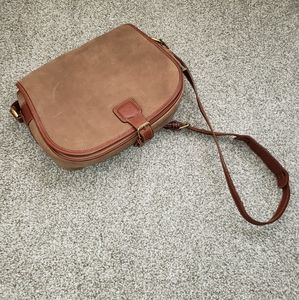 Genuine Leather Cognac Purse
